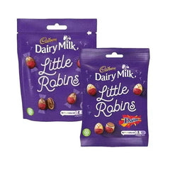 Cadbury Dairy Milk Little Robins Bag 77g (Case of 16) - Honesty Sales U.K