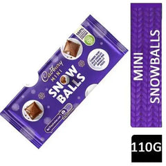 Cadbury Dairy Milk Mini Snowballs Bar 110g (Case of 20) - Honesty Sales U.K