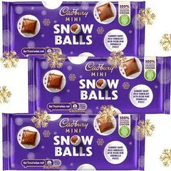 Cadbury Dairy Milk Mini Snowballs Bar 110g (Case of 20) - Honesty Sales U.K