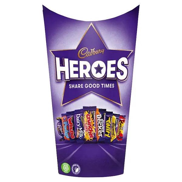 Cadbury Heroes Chocolate Box 290g (Case of 9) - Honesty Sales U.K