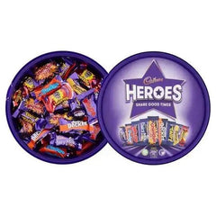 Cadbury Heroes Chocolate Tub 600g - Honesty Sales U.K