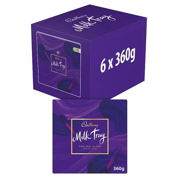 Cadbury Milk Tray Chocolate Box 360g (Case of 6) - Honesty Sales U.K
