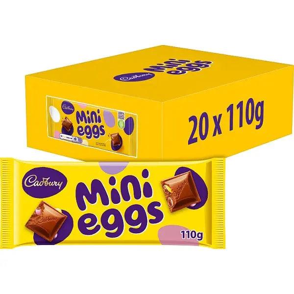 Cadbury Mini Eggs Chocolate Bar 110g (Case of 20) - Honesty Sales U.K