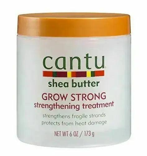 Cantu Grow Strong 6Oz strengthens fragile strands - Honesty Sales U.K