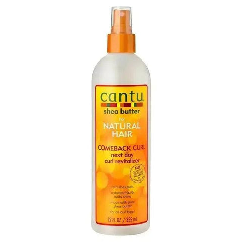 Cantu Shea Butter for Natural Hair Comeback Curl Next Day Curl Revitalizer 355 ml - Honesty Sales U.K