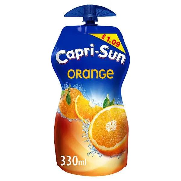 Capri-Sun Orange PMP 15 x 330ml £1.09 (Case of 15) - Honesty Sales U.K