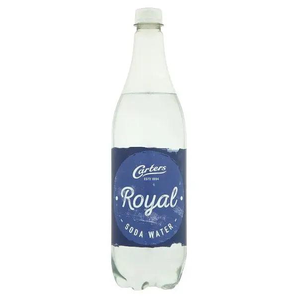 Carters Royal Soda Water 1 Litre (Case of 12) - Honesty Sales U.K