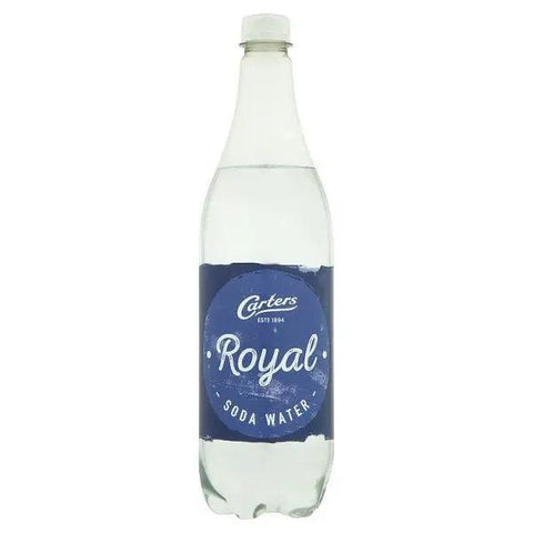 Carters Royal Soda Water 1 Litre (Case of 12) - Honesty Sales U.K