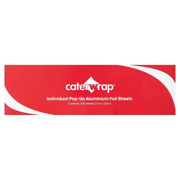 Caterwrap Individual Pop-Up Aluminium Foil Sheets - Honesty Sales U.K