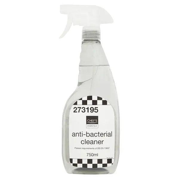 Chef's Essentials Anti-Bacterial Cleaner 750ml - Honesty Sales U.K