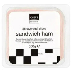 Chef's Essentials Sandwich Ham 500g - Honesty Sales U.K