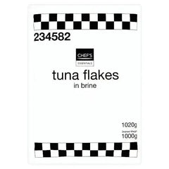 Chef's Essentials Tuna Flakes in Brine 1020g (Drained Weight 1000g) - Honesty Sales U.K