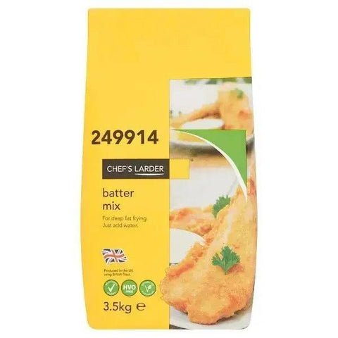 Chef's Larder Batter Mix 3.5kg For deep fat frying - Honesty Sales U.K