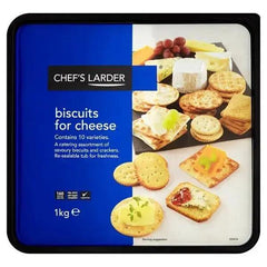 Chef's Larder Biscuits for Cheese 1kg - Honesty Sales U.K