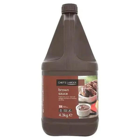 Chef's Larder Brown Sauce 4.3kg Suitable for - Honesty Sales U.K