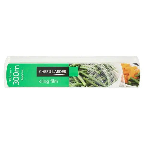 Chef's Larder Cling Film 300mm x 300m - Honesty Sales U.K