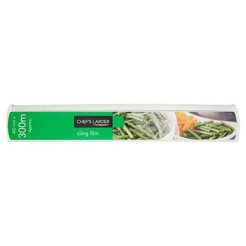 Chef's Larder Cling Film 450mm x 300m - Honesty Sales U.K