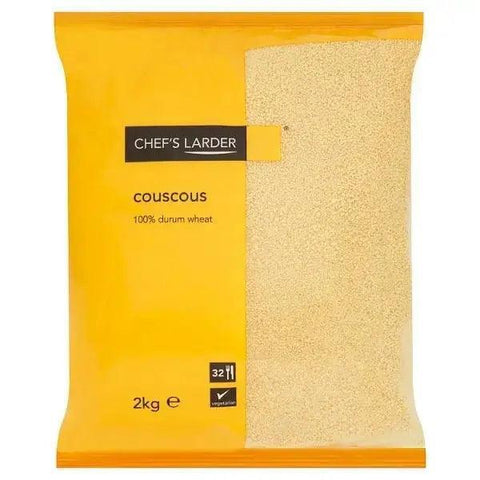 Chef's Larder Couscous 2kg 100% durum wheat - Honesty Sales U.K