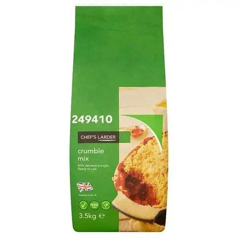 Chef's Larder Crumble Mix 3.5kg With demerara sugar - Honesty Sales U.K