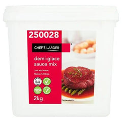 Chef's Larder Demi-Glace Sauce Mix 2kg - Honesty Sales U.K