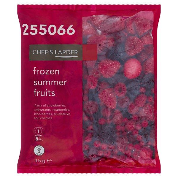 Chef's Larder Frozen Summer Fruits 1kg - Honesty Sales U.K