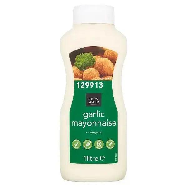 Chef's Larder Garlic Mayonnaise 1 Litre - Honesty Sales U.K