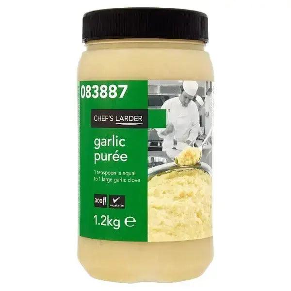 Chef's Larder Garlic Puree 1.2kg Suitable for - Honesty Sales U.K