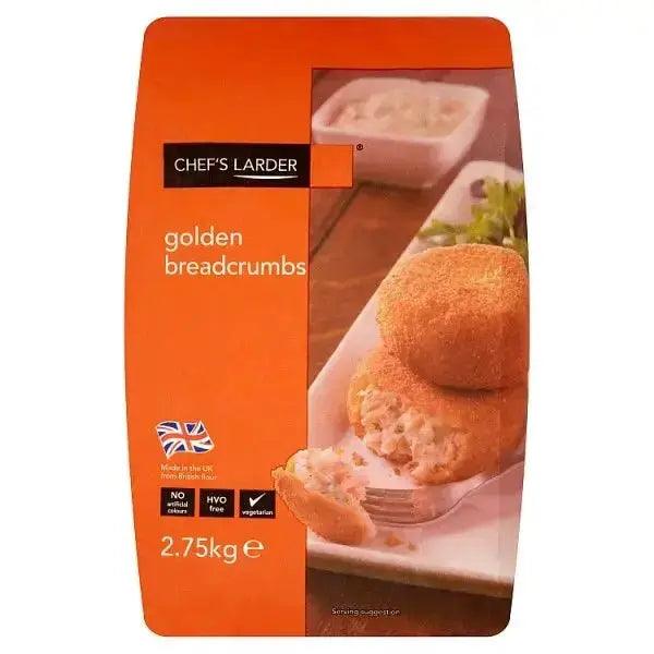 Chef's Larder Golden Breadcrumbs 2.75kg - Honesty Sales U.K