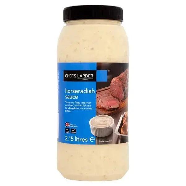 Chef's Larder Horseradish Sauce 2.15 Litres - Honesty Sales U.K