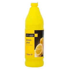 Chef's Larder Lemon Juice 1 Litre for vegetarians - Honesty Sales U.K