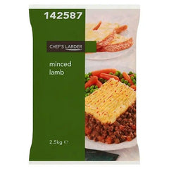 Chef's Larder Minced Lamb 2.5kg - Honesty Sales U.K