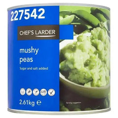 Chef's Larder Mushy Peas 2.61kg - Honesty Sales U.K