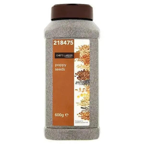 Chef's Larder Poppy Seeds 600g Nutrition per - Honesty Sales U.K