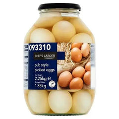 Chef's Larder Pub Style Pickled Eggs 2.25kg (Drained Weight 1.35kg) - Honesty Sales U.K