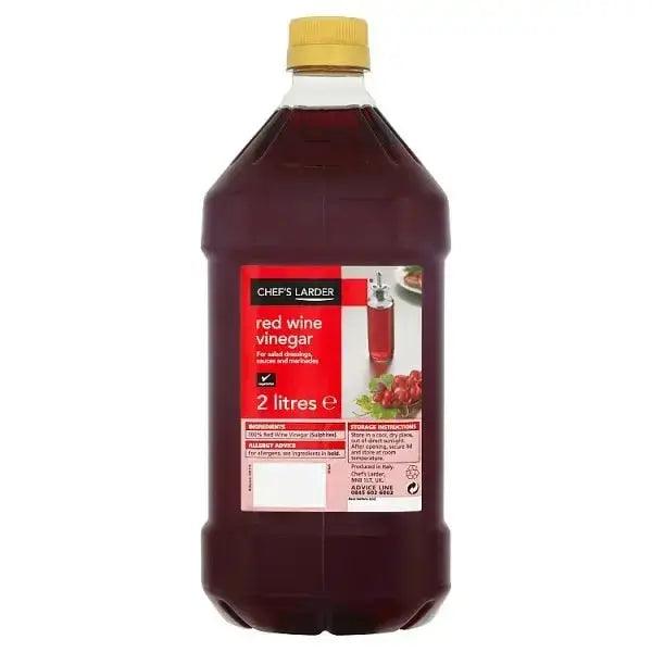 Chef's Larder Red Wine Vinegar 2 Litres - Honesty Sales U.K
