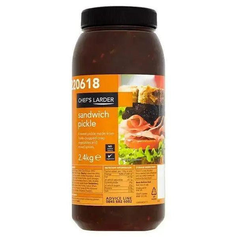 Chef's Larder Sandwich Pickle 2.4kg - Honesty Sales U.K