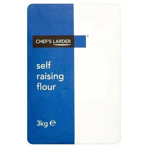 Chef's Larder Self Raising Flour 3kg - Honesty Sales U.K