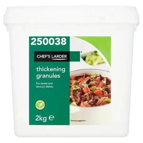 Chef's Larder Thickening Granules 2kg - Honesty Sales U.K