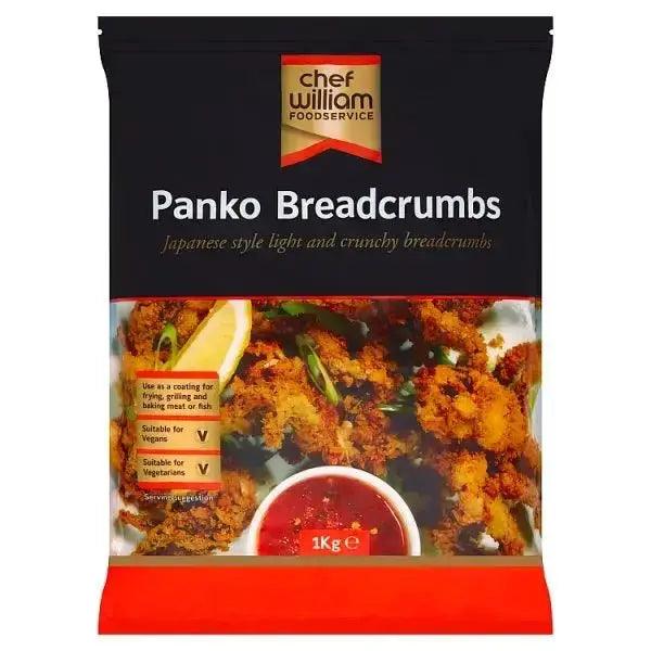 Chef William Foodservice Panko Breadcrumbs 1kg - Honesty Sales U.K