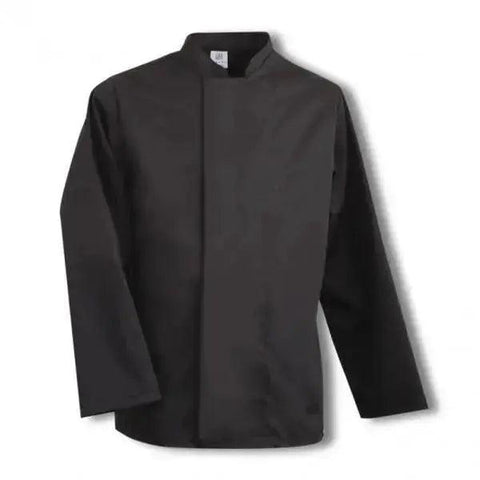 Chefs Jacket Long Sleeve Black, White - Honesty Sales U.K