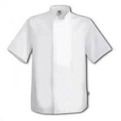 Chefs Jacket Short Sleeve Black, White - Honesty Sales U.K