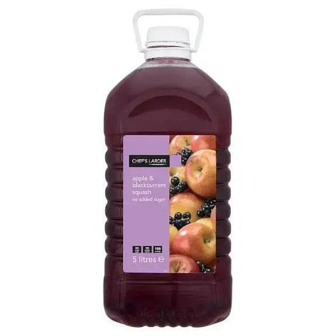 Chefs Larder Apple & Blackcurrant Squash No Added Sugar - Honesty Sales U.K