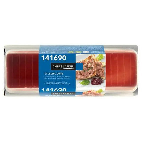 Chefs Larder Brussels Pate 1.05kg - Honesty Sales U.K