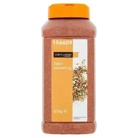 Chefs Larder Fajita Seasoning 670g - Honesty Sales U.K