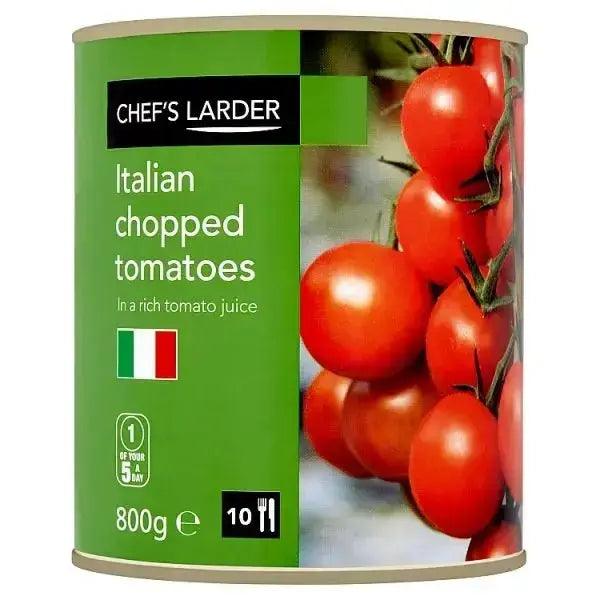 Chefs Larder Italian Chopped Tomatoes in a Rich - Honesty Sales U.K