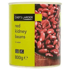 Chefs Larder Red Kidney Beans in Water 800g - Honesty Sales U.K