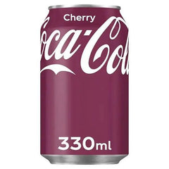 Coca-Cola Cherry 330ml (Case of 24) - Honesty Sales U.K