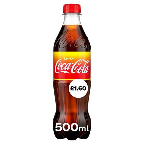 Coca Cola Lemon PM160 (Case of 12) - Honesty Sales U.K