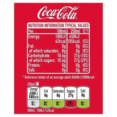 Coca Cola (Case of 12) Coca-Cola Original Taste - Honesty Sales U.K