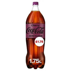 Coca-Cola Zero Sugar Cherry 1.75L (Case of 6) - Honesty Sales U.K